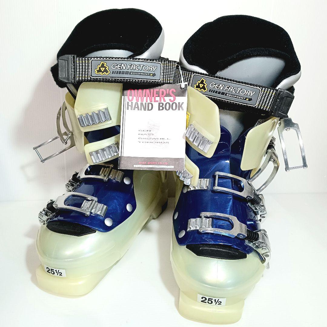 【タグ 未使用】GEN FACTORY CARVE6 スキーブーツ 25.5cm