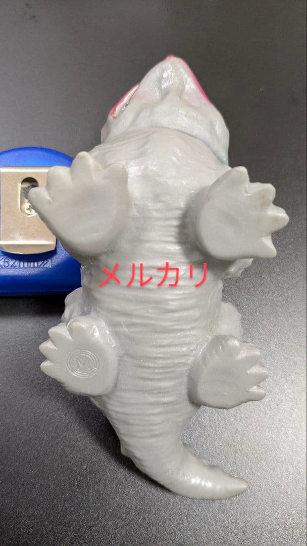 三浦トーイ製　トリケラトプス風怪獣ソフビ人形