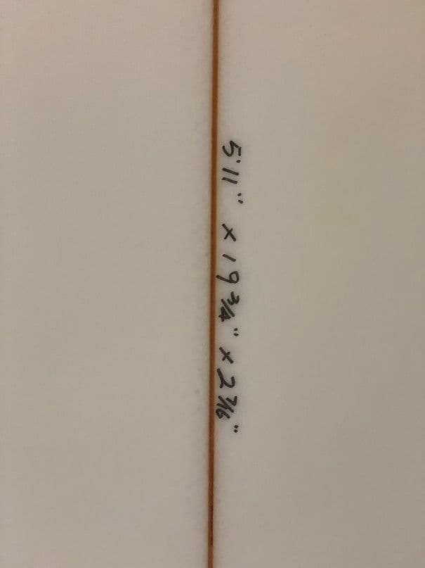 送料無料！ノーディケールサーフボード5’11