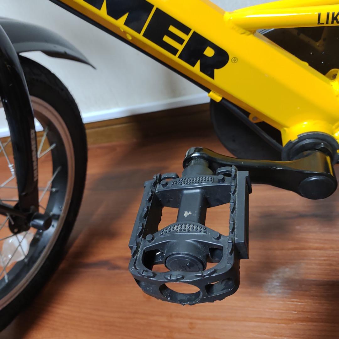 【子ども用自転車】ハマーキッズ14インチTZ イエロー　ヘルメットおまけ付き！