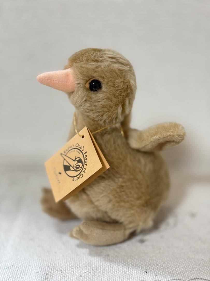 ソ*リ様 日本野鳥の会　やまね工房　タンチョウ　ヒナ　ぬいぐるみ
