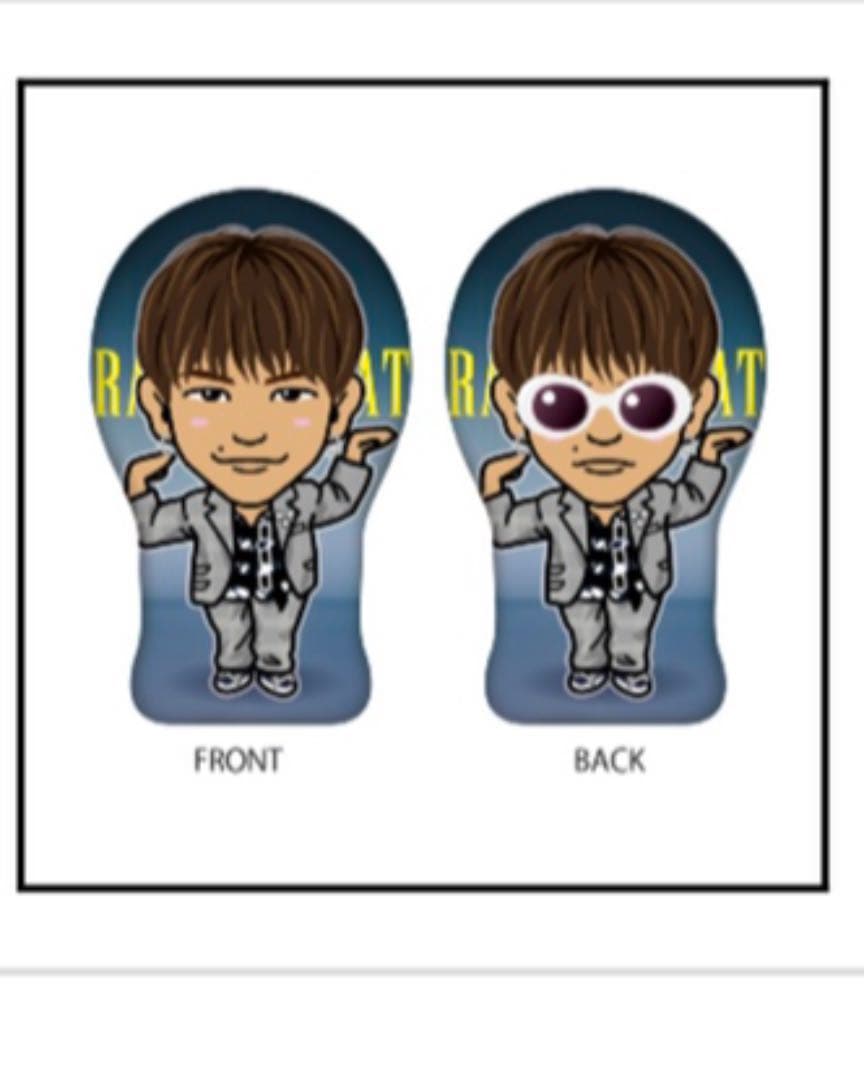 NAOTO クッション クリアチャーム