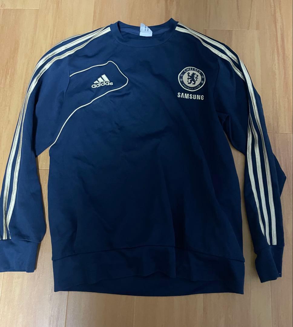 2012年製adidasチェルシー古着トラックジャケットプルオーバー