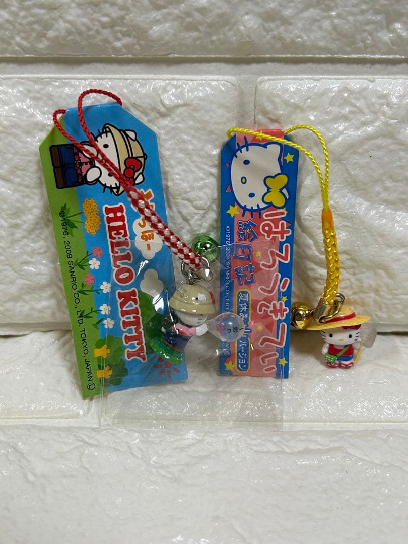 ご当地キティ【絵日記】【ヤッホー】山バージョン 根付ストラップ