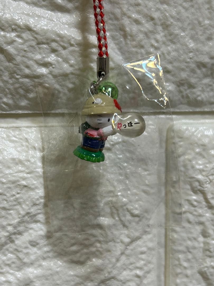 ご当地キティ【絵日記】【ヤッホー】山バージョン 根付ストラップ