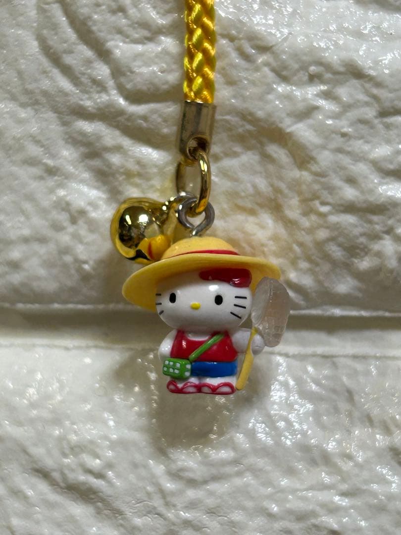 ご当地キティ【絵日記】【ヤッホー】山バージョン 根付ストラップ