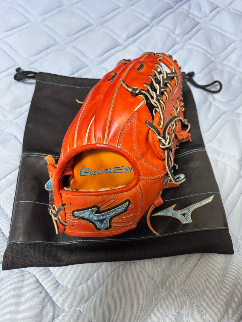 Mizuno Global Elite 軟式外野手用　ダイバーシティブルー