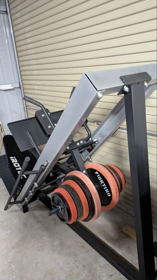 茨城県筑西市引取限定　アイロテック レッグプレスマシンLPM5　中古品