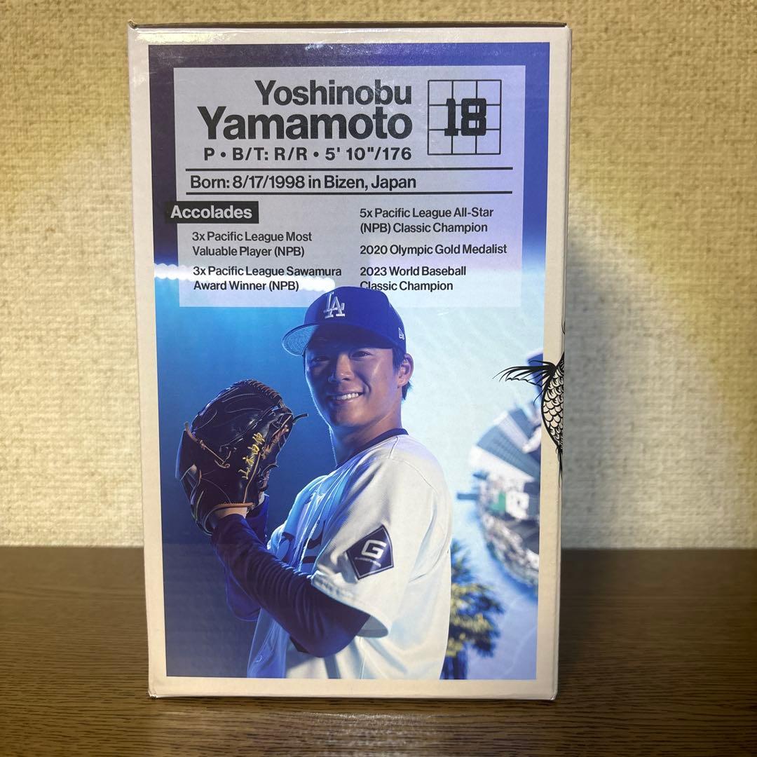 「mkn」LAドジャース山本由伸ボブルヘッド