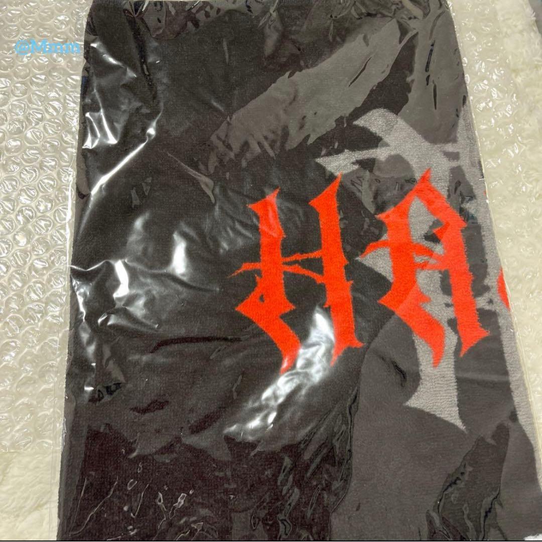 HANA ロゴフェイスタオル