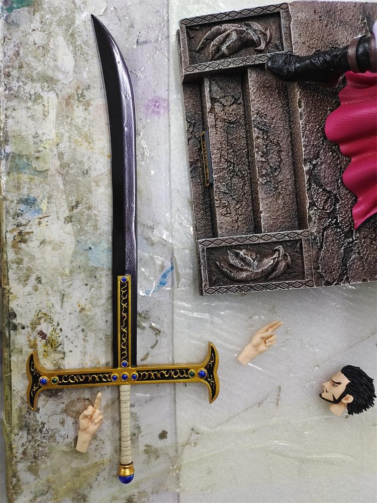 ワンピース ジュラキュール ミホーク フィギュア 塗装済み完成品 ガレージキット