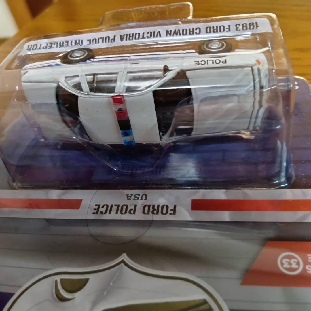 【5台セット】グリーンライト　ホットパシュート パトロールカー　1/64