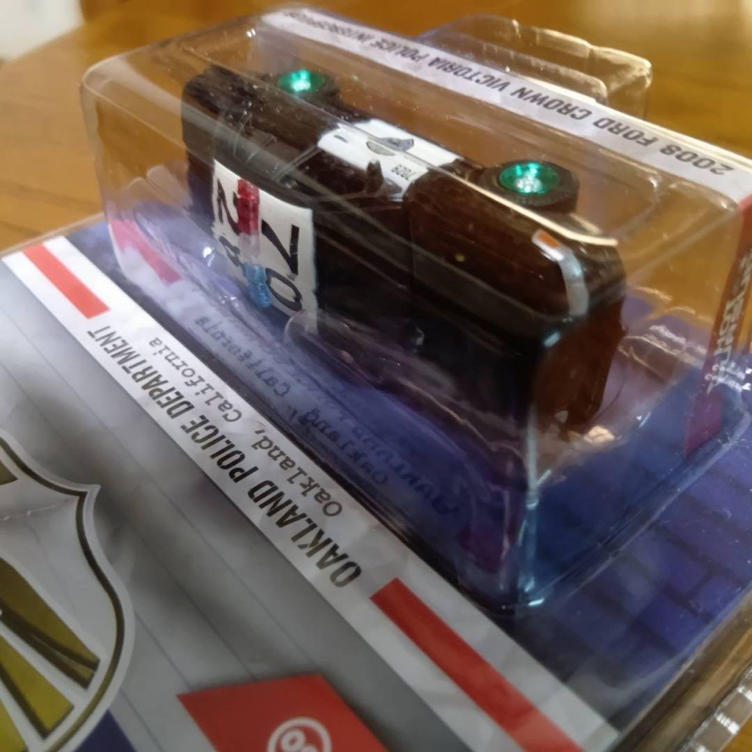 【5台セット】グリーンライト　ホットパシュート パトロールカー　1/64