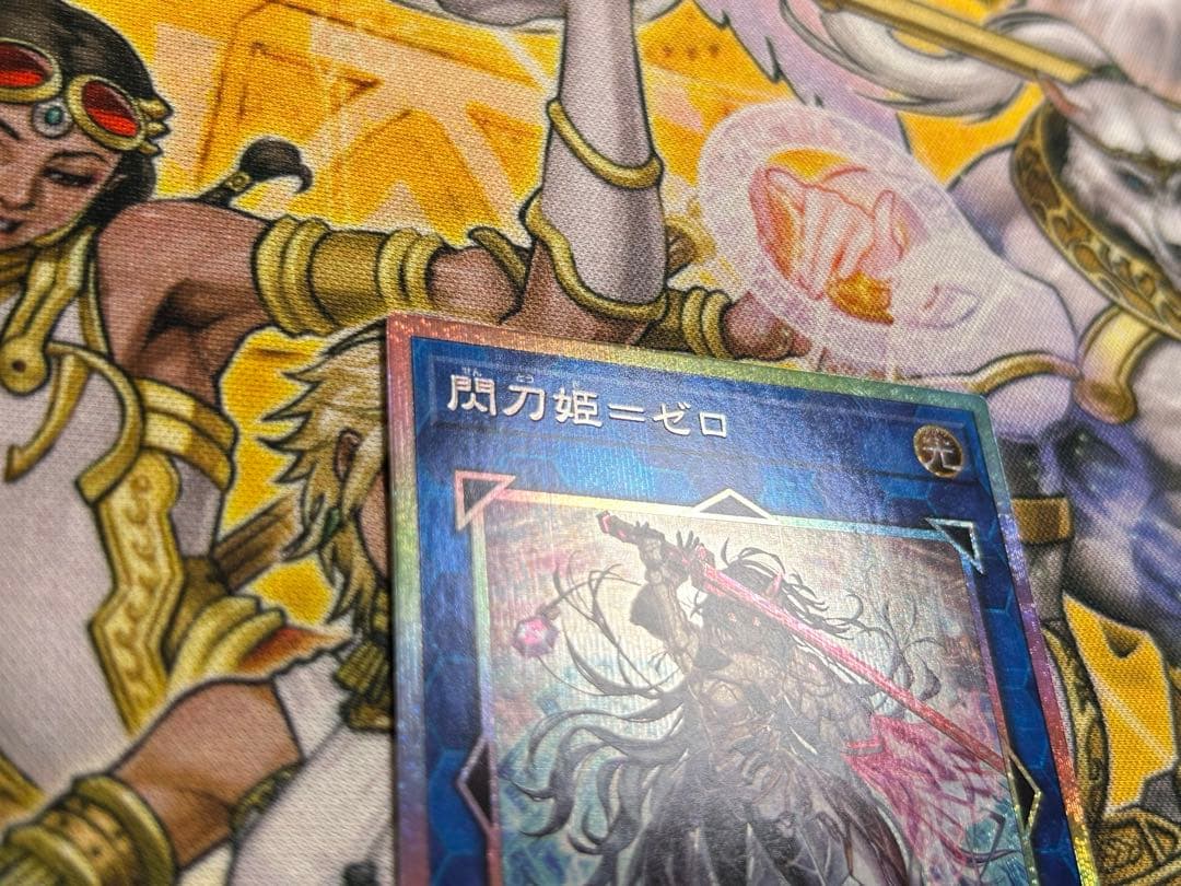 遊戯王　閃刀姫=ゼロ　プリズマティックシークレットレア　日本語版　日版