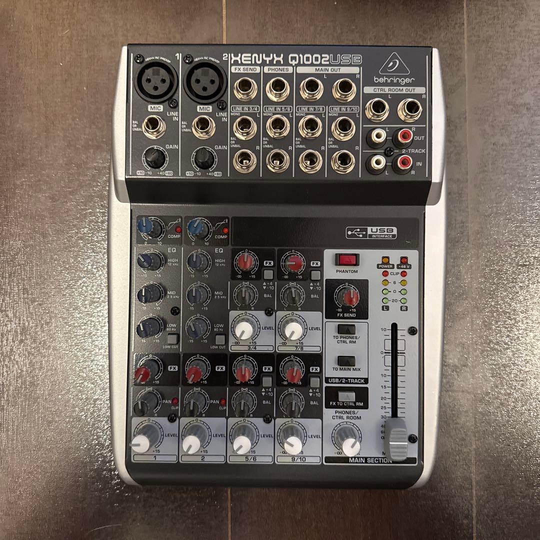 Behringer Q1002USB アナログミキサー
