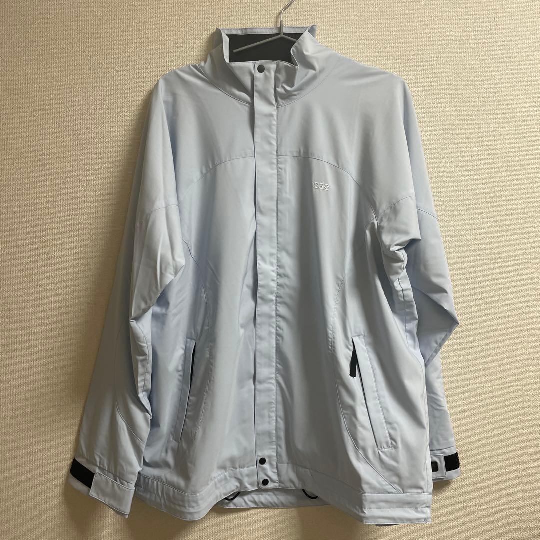 新品　23区　スポーツ　レディース　ウインドブレーカー　ゴルフ　水色　2号　M