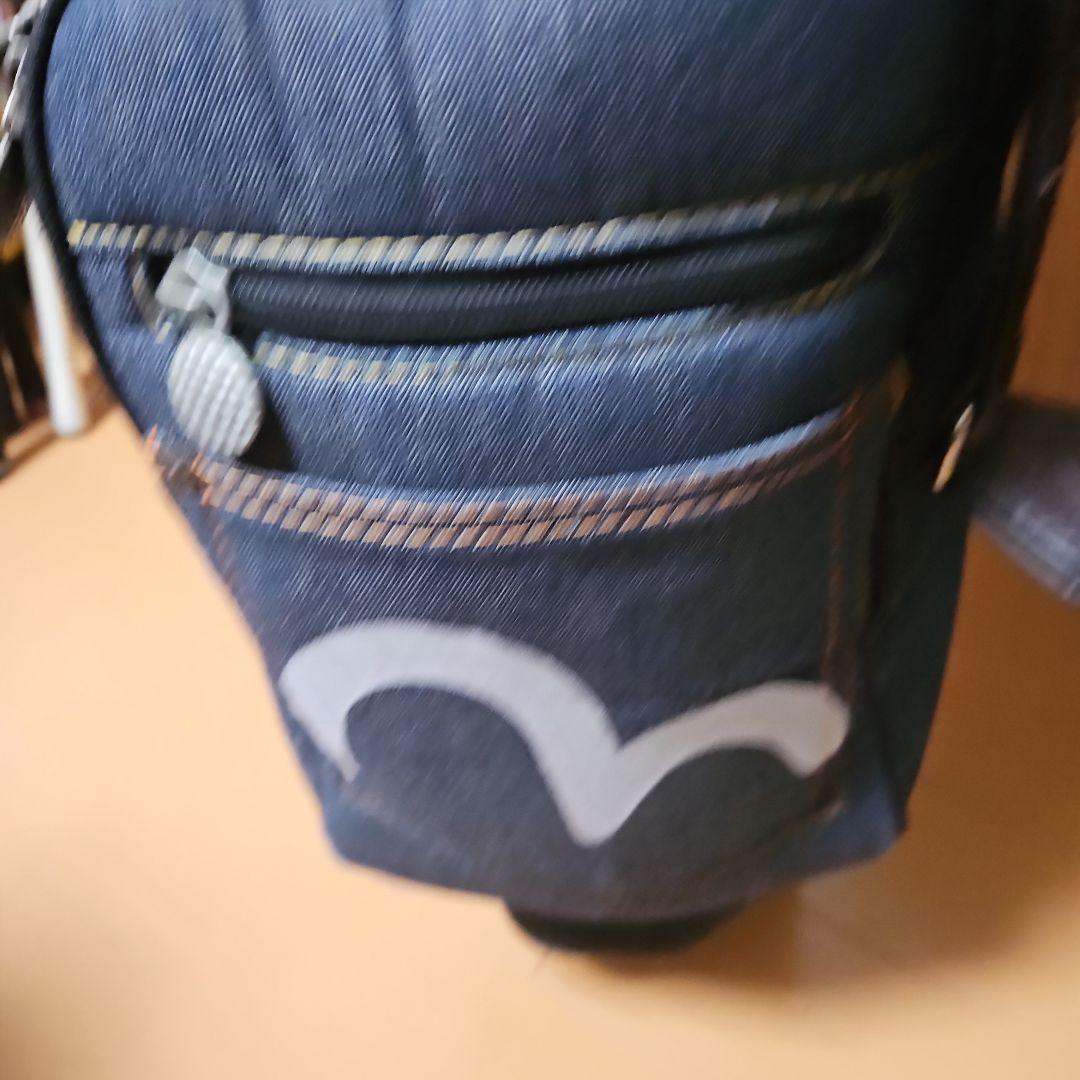 EVISU ゴルフバッグ デニムキャディバッグ