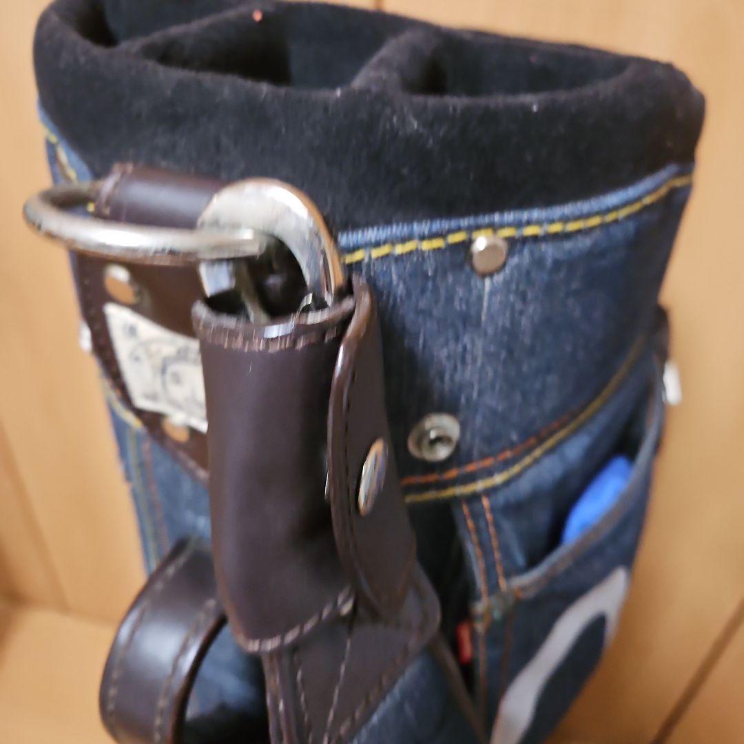 EVISU ゴルフバッグ デニムキャディバッグ
