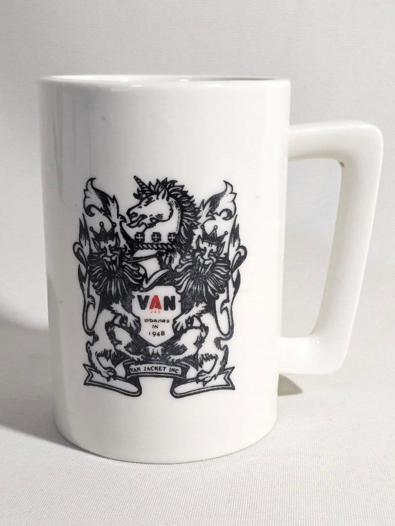 り*ん様 VAN JAC VAN JACKET エンブレム マグカップ 当時物