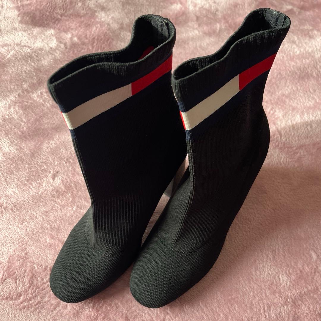  JEANS ソックスブーツ ショートブーツ