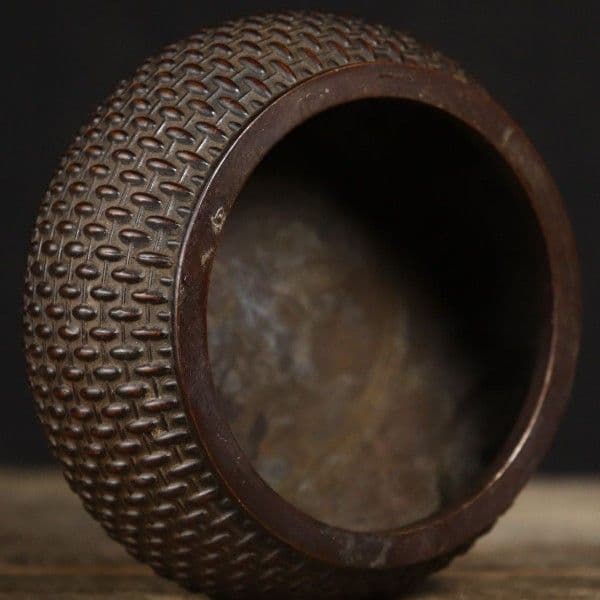 銅製 香炉 三足祥雲薫炉 卓上炉 沈香炉 檀香炉 茶道香炉 工芸品 置物