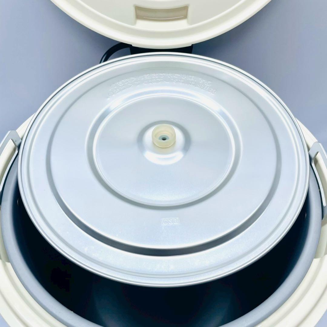 動作保証付　象印　業務用ジャー（木目）8L（約 4.4升用）THA-C80