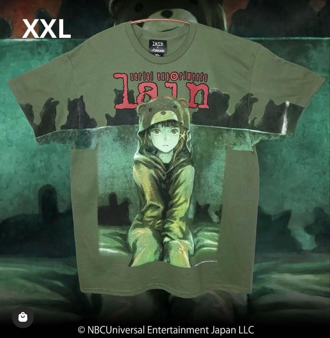 serial experiments lain greenroomTシャツXXL