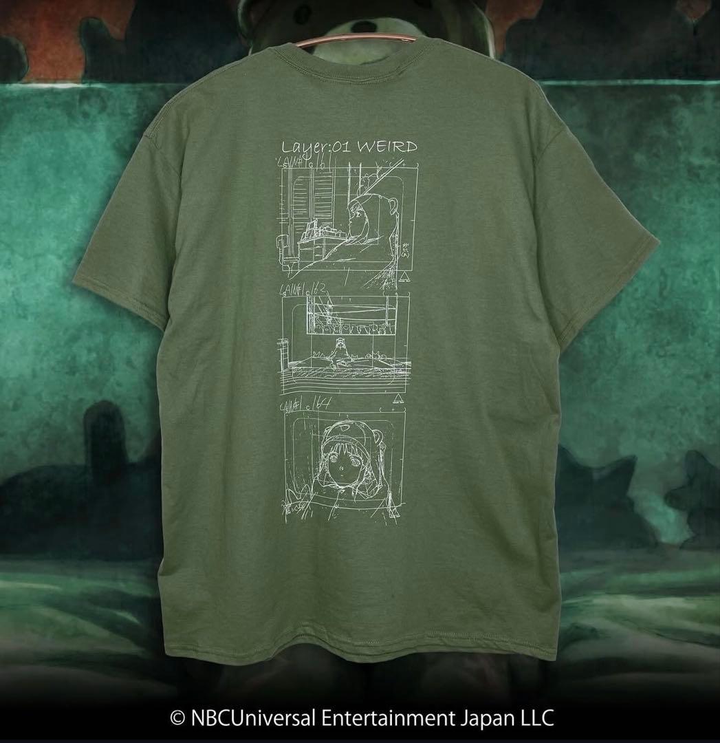 serial experiments lain greenroomTシャツXXL