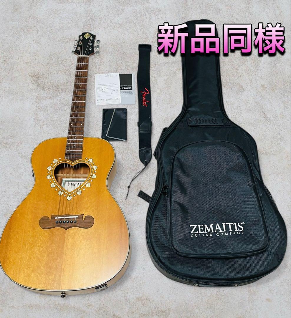 （新品同様）ZEMAITIS CAF-80H NAT エレアコ ナチュラル色