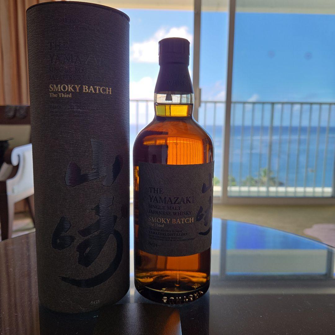 サントリー山崎 シングルモルトウイスキー山崎 スモーキーバッチ ザ・サード　新品