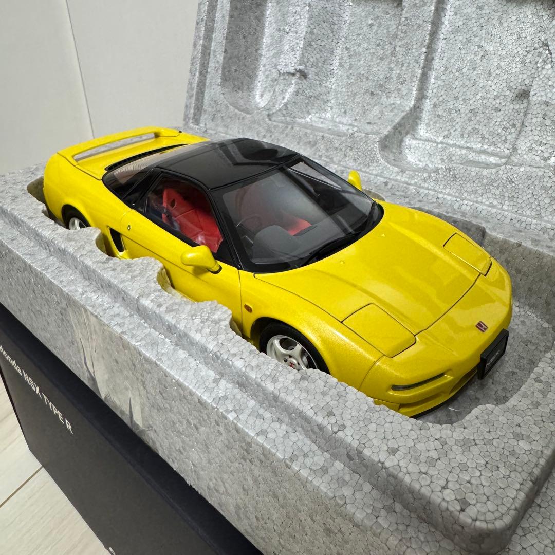Autoart 1/18 ホンダ NSX タイプR インディイエロー