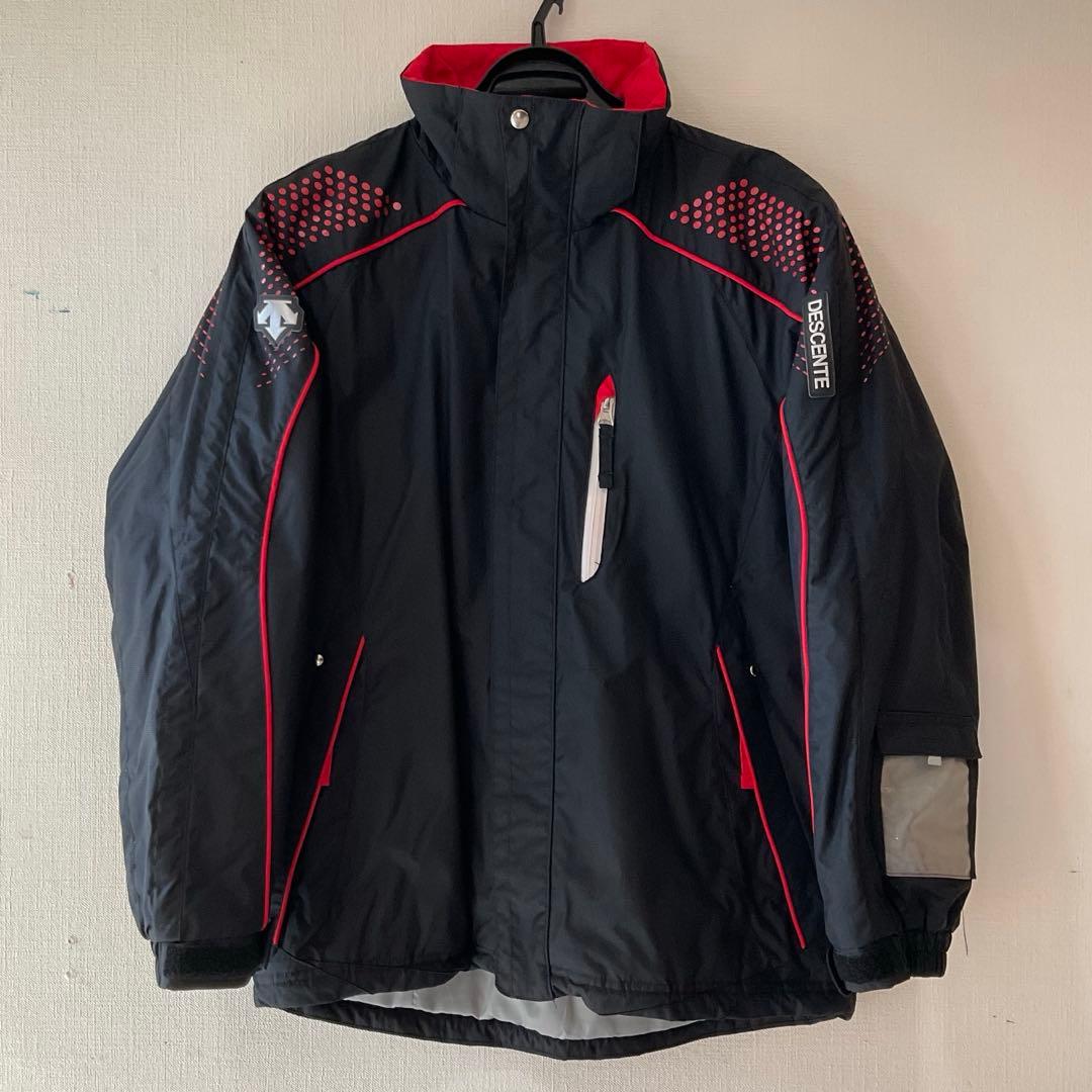 極美品！デサントDESCENTE スキーウェア上下 ジュニア160 メンズXS