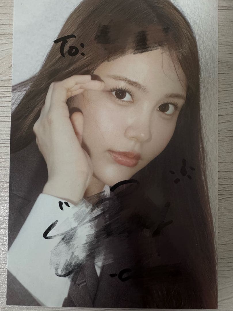 ハトゥハ カルメン サイン リリイベ ポストカードHearts2Hearts