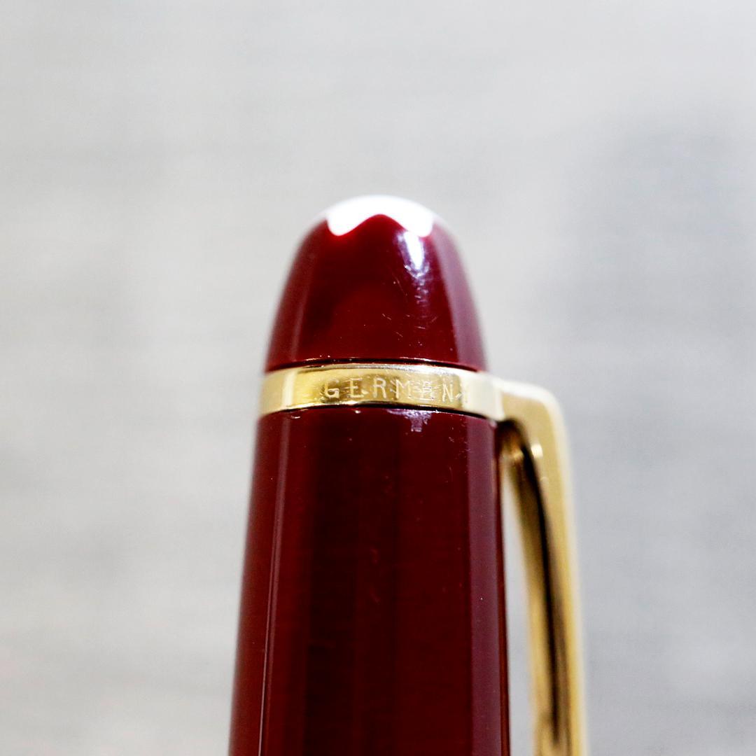 【送料込み】モンブラン ボールペン １６３ ボルドー バーガンディ マイスター