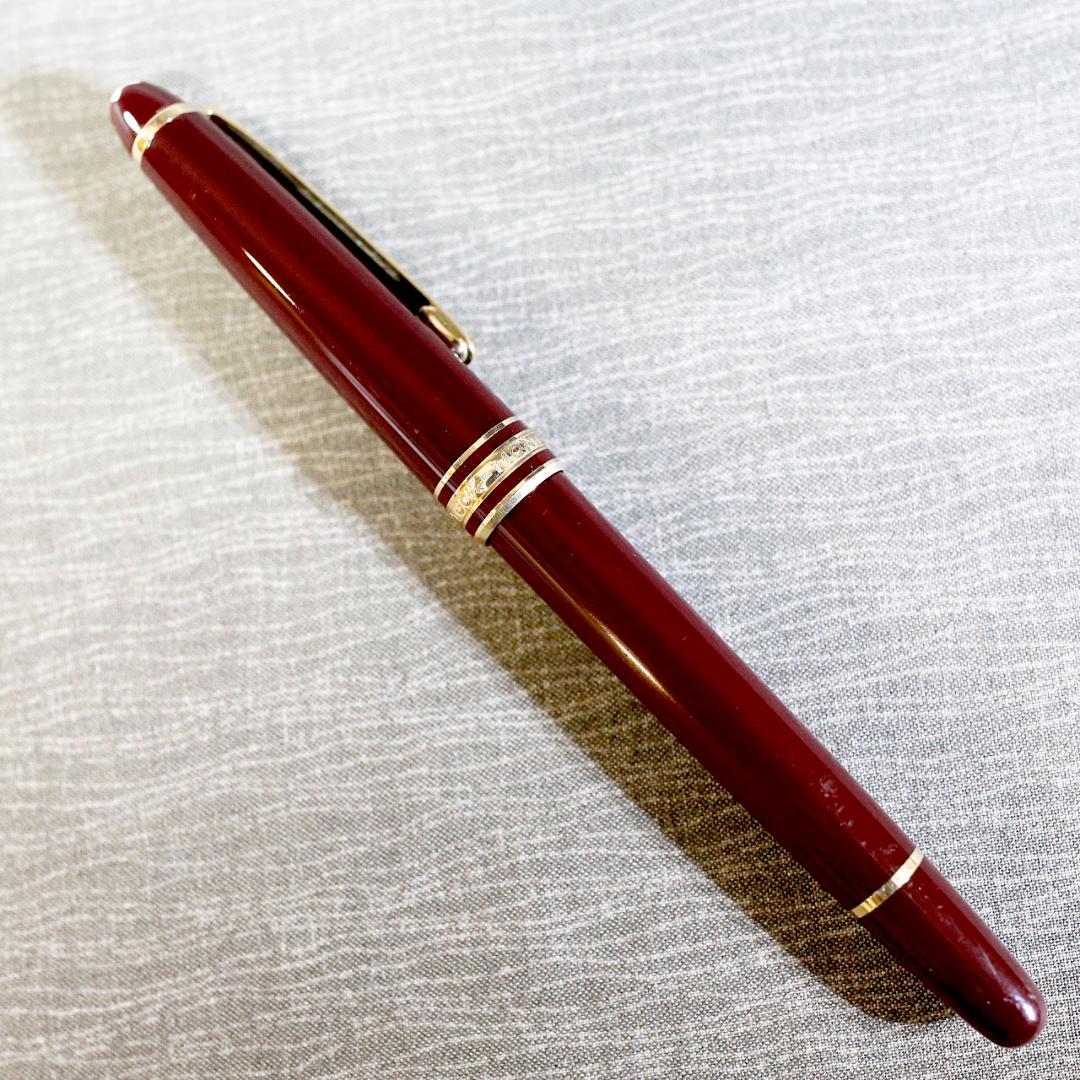 【送料込み】モンブラン ボールペン １６３ ボルドー バーガンディ マイスター