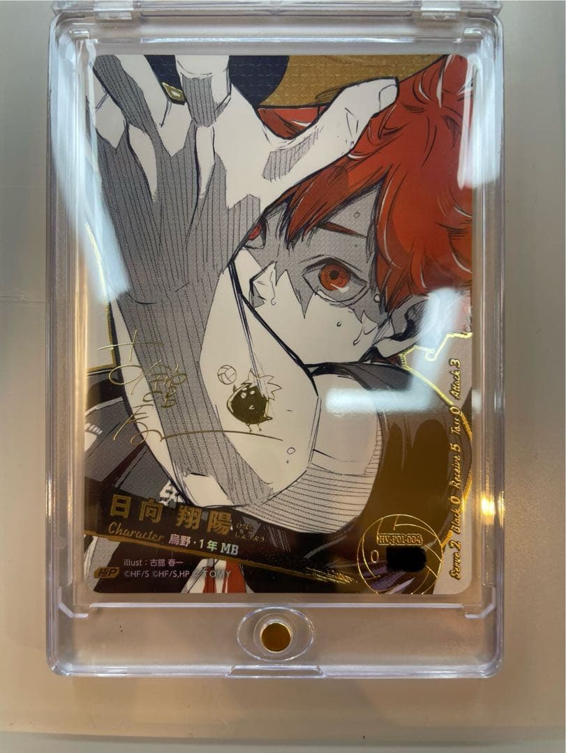 【ゾロ目】ハイキュー!! バボカ! BREAK 日向翔陽 シリアル サイン 極P