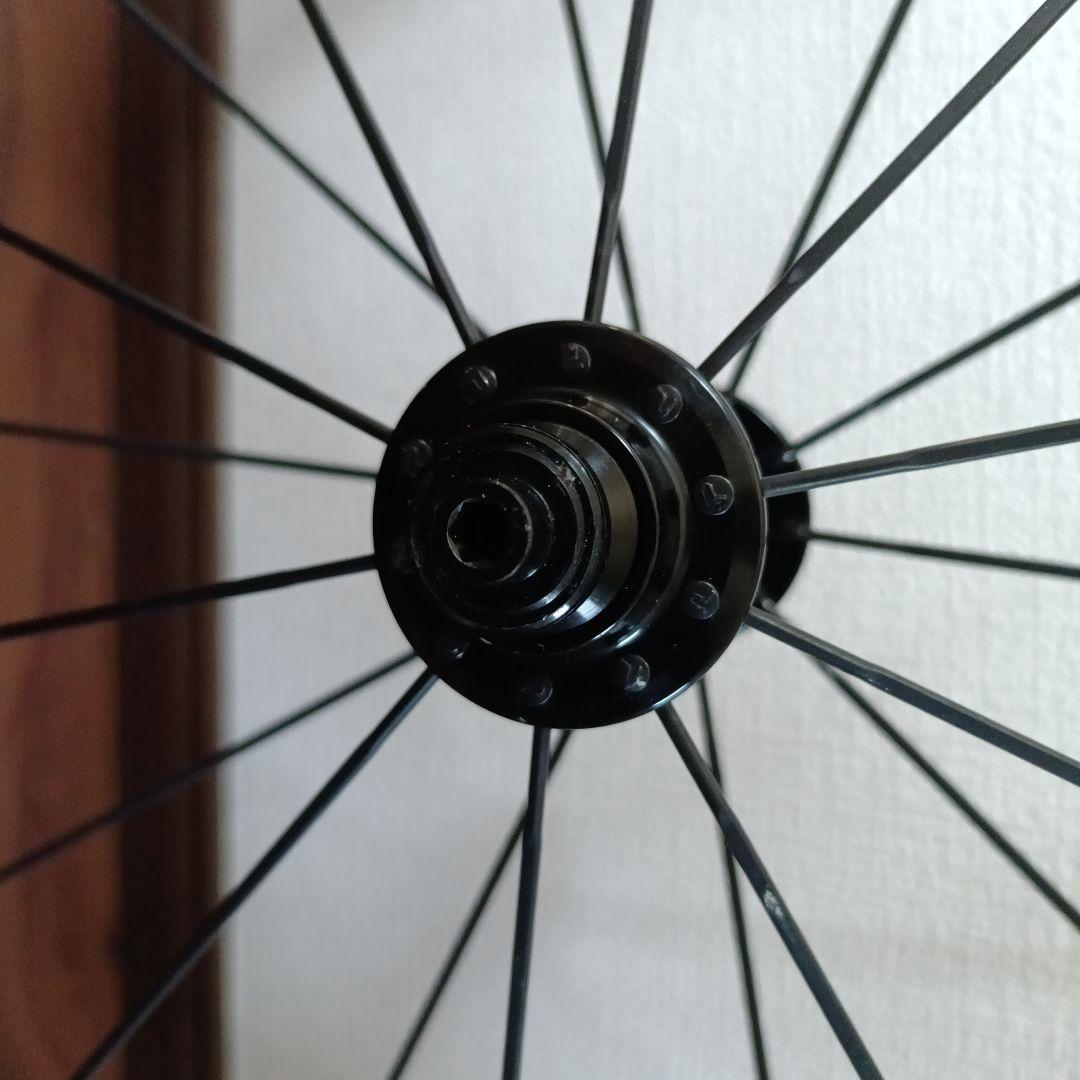 ノーブランドカーボンホイール　チューブラー/タイヤ付き/シマノ11s