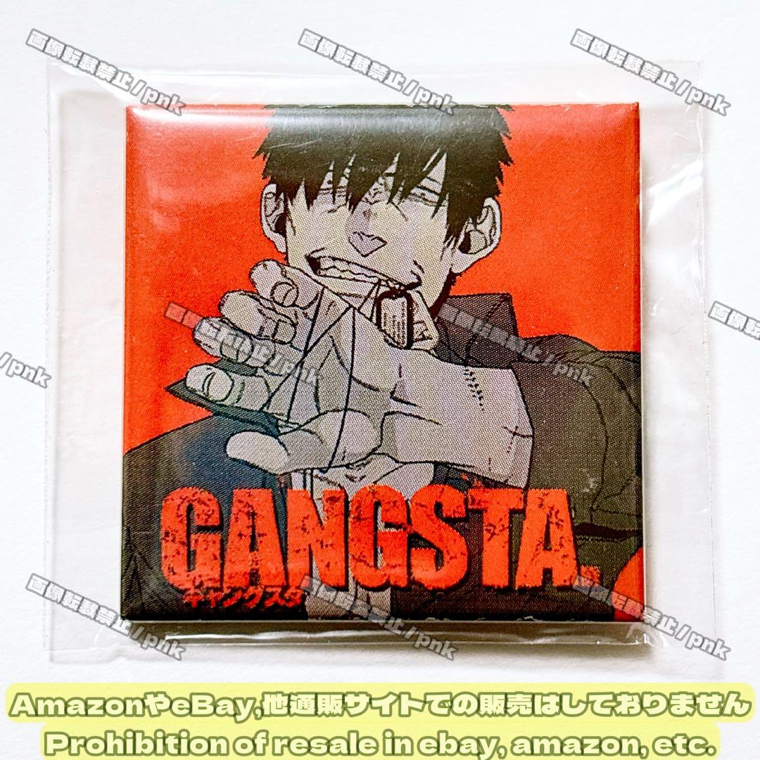 へ*可様 ギャングスタ ニコラス ドラマCD 特典 缶バッジ スクエア缶バッジ