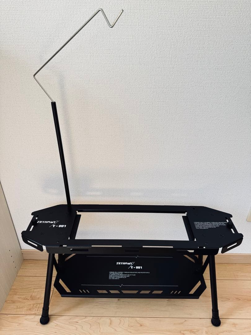 IGT規格ハーフユニットキャンプテーブル アルミ合金 IGTテーブル 収納袋付き