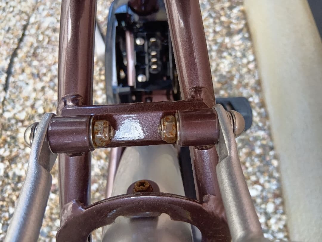 28　パナソニック　ビビL20押し歩き　電動アシスト自転車 シティタイプ