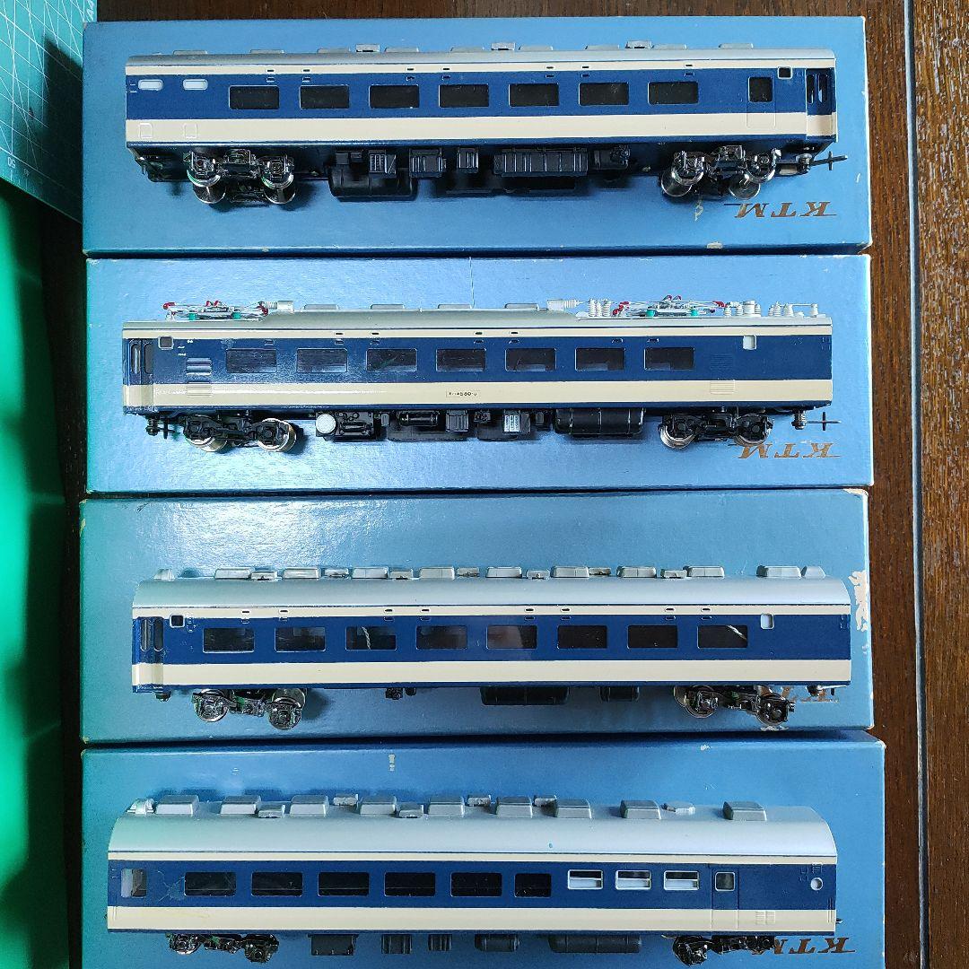 カツミ模型店HOゲージ　581系電車中間車4両セット