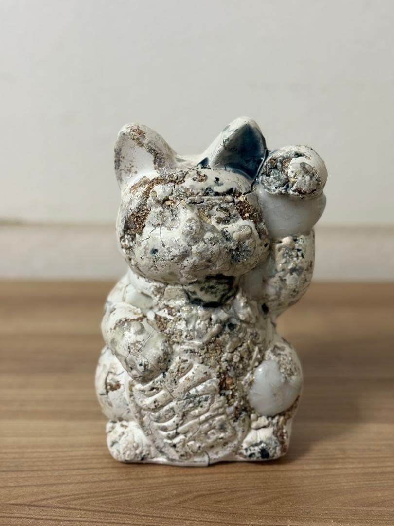 【天然石　招き猫】　パワーストーン