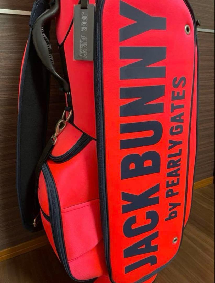JACK BUNNYジャックバニー　キャディバック♡美品！完売！オレンジピンク