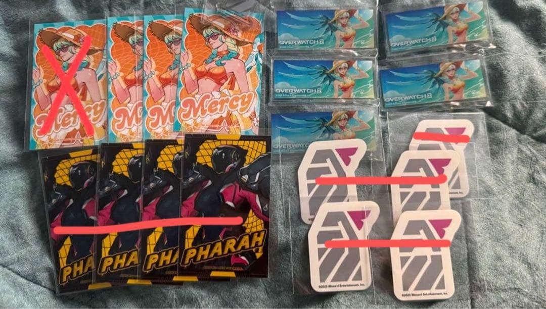 オーバーウォッチ ラッフル くじ　マーシー セット