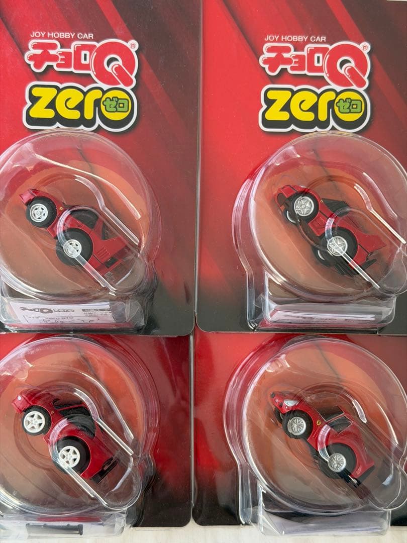 チョロQzero Ferrari 4台 F40 F50 F355 250GTO