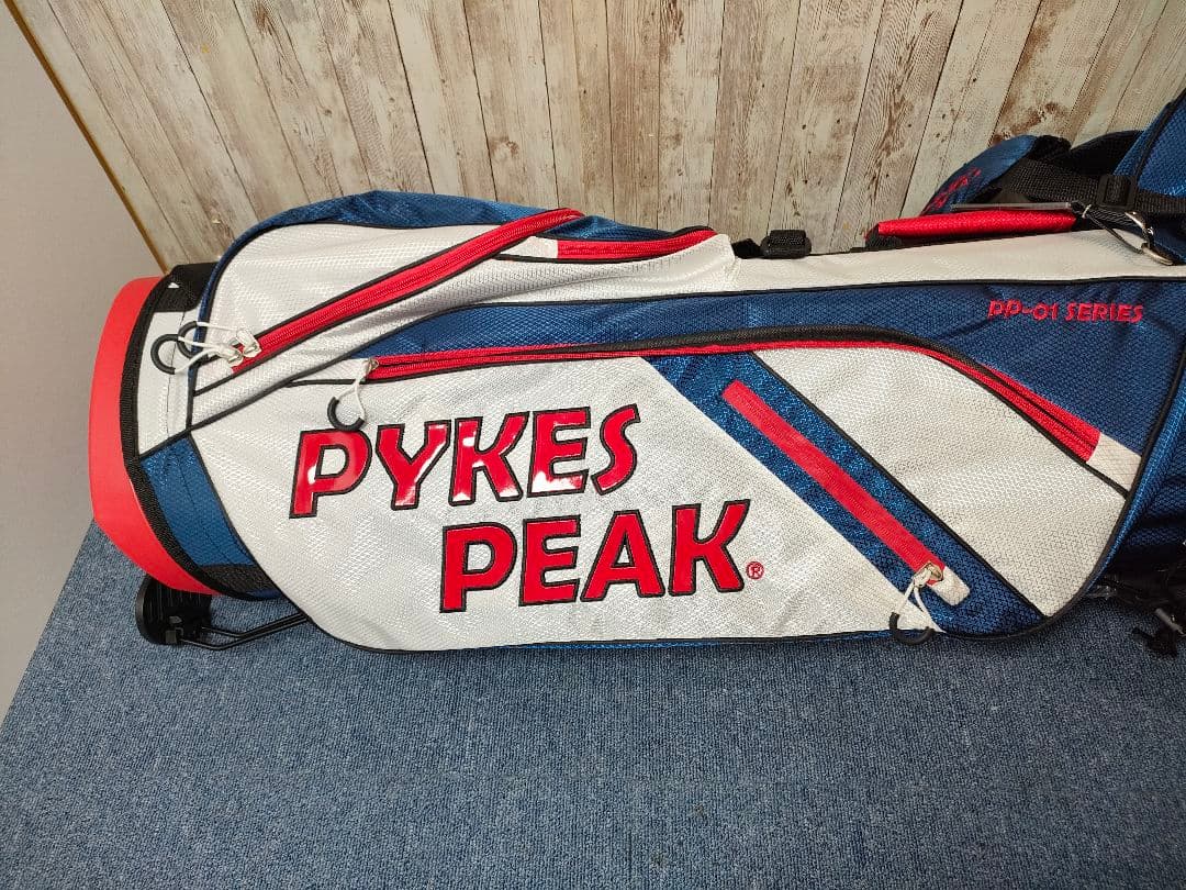 y.m 新品未使用 PYKES PEAK（パイクスピーク）キャディーバッグ