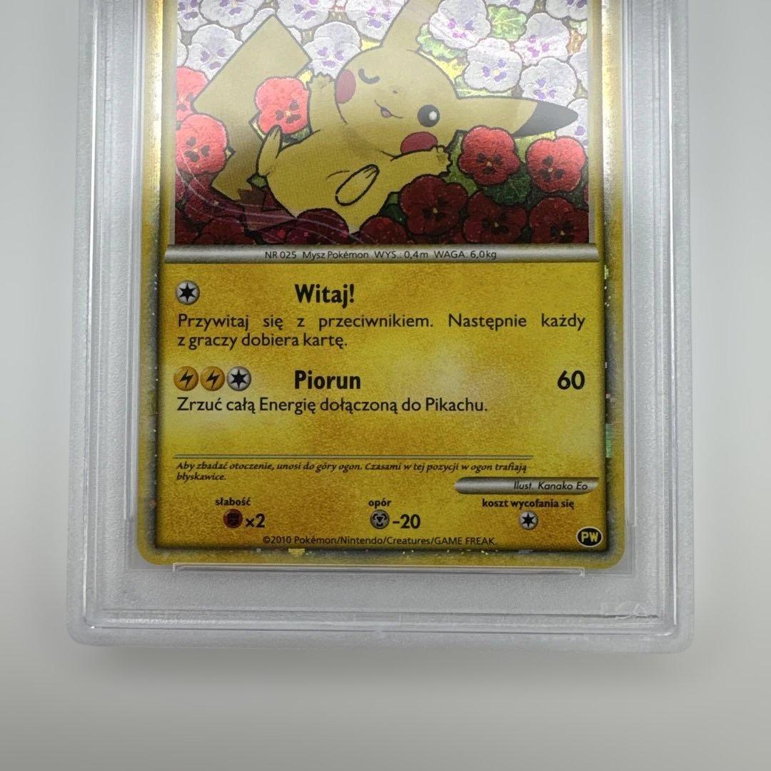 PSA 10 pikachu ピカチュウワールド ポーランド 2010