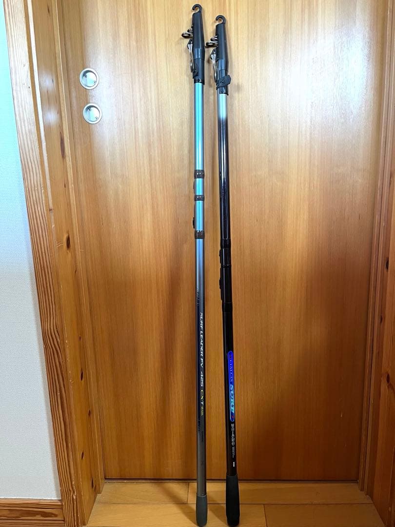 SHIMANO RYOBI 投げ竿2本セット