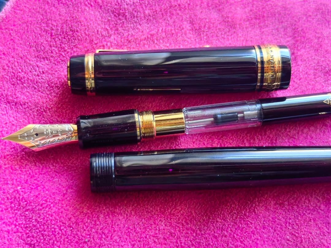 PILOT パイロット 万年筆 カスタムウルシ 845 漆 ブラック F