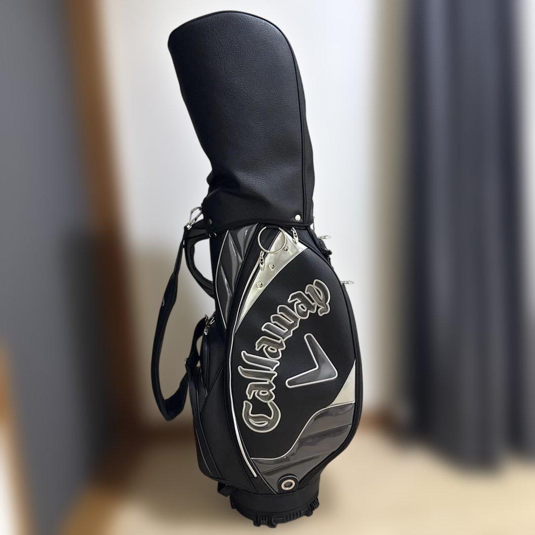 キャロウェイ　キャディーバック Exia JM ブラック×シルバー 9.5型
